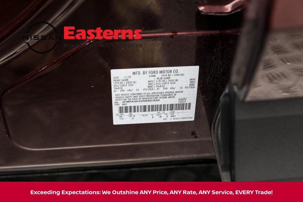 2022 Ford Edge Titanium White Marsh MD