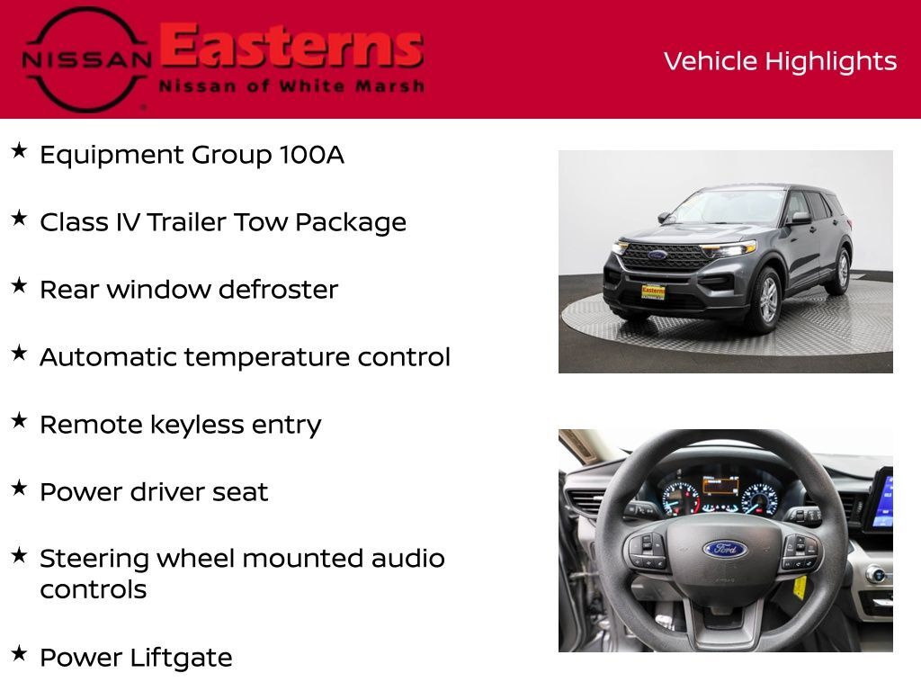 2022 Ford Explorer Base White Marsh MD