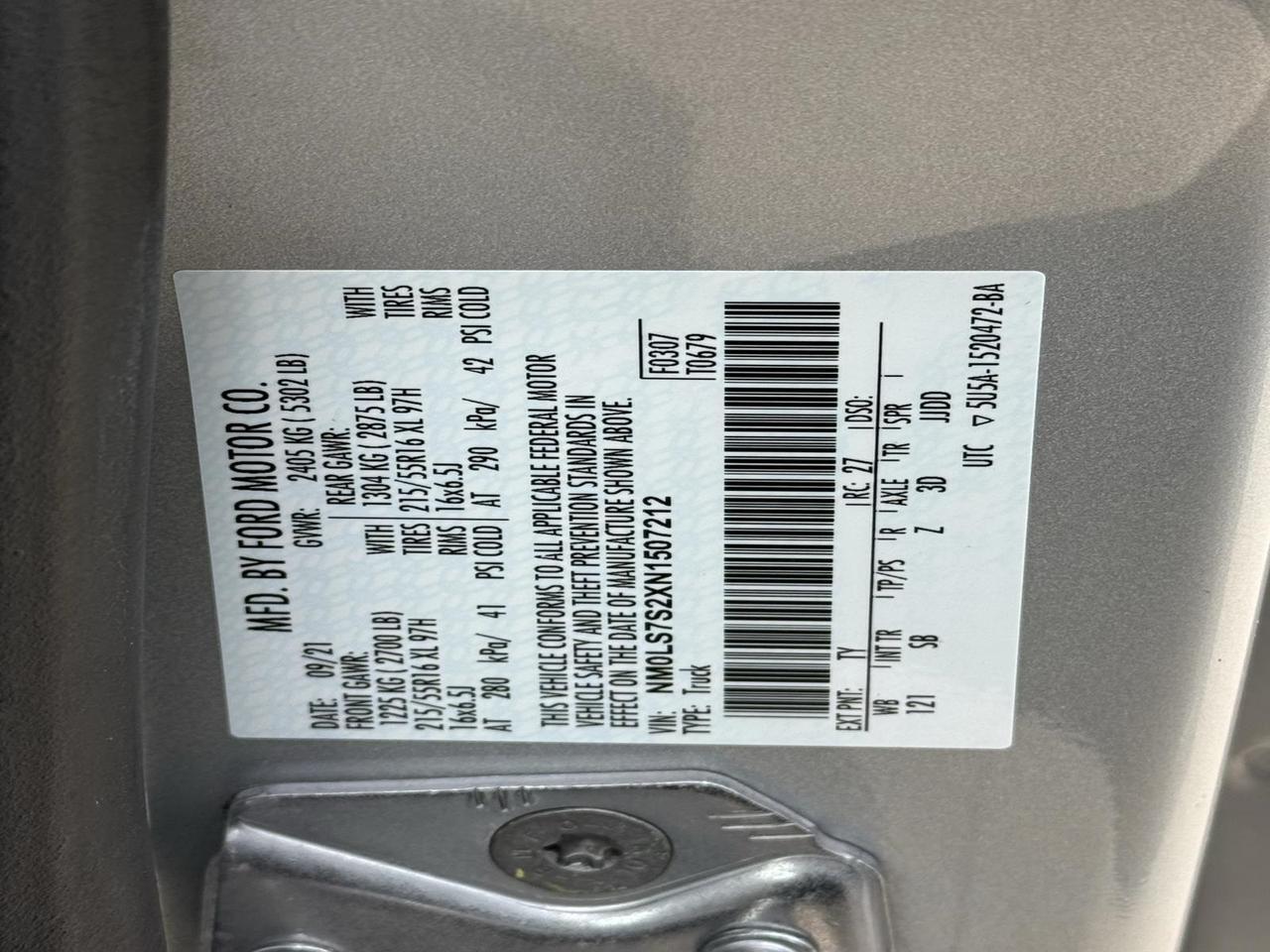 2022 Ford Transit Connect XL Fredericksburg VA