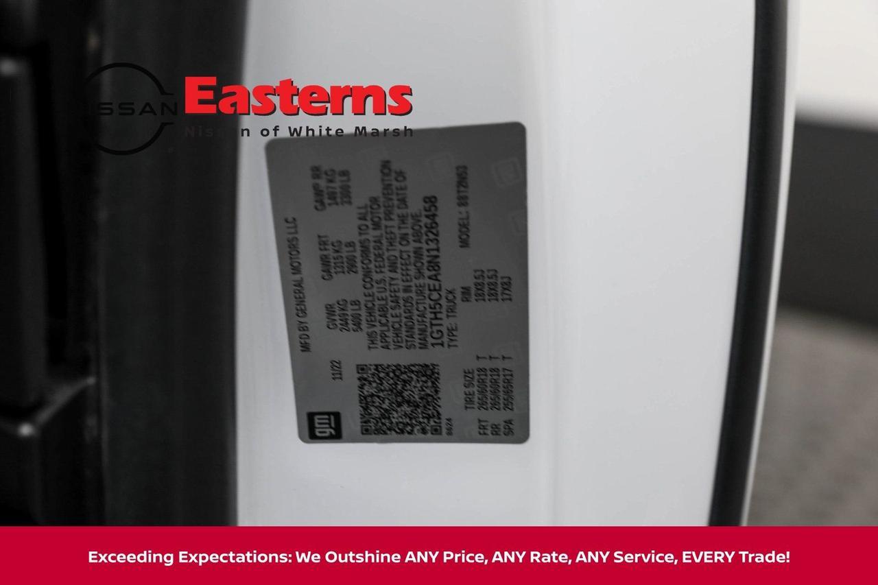 2022 GMC Canyon Elevation White Marsh MD