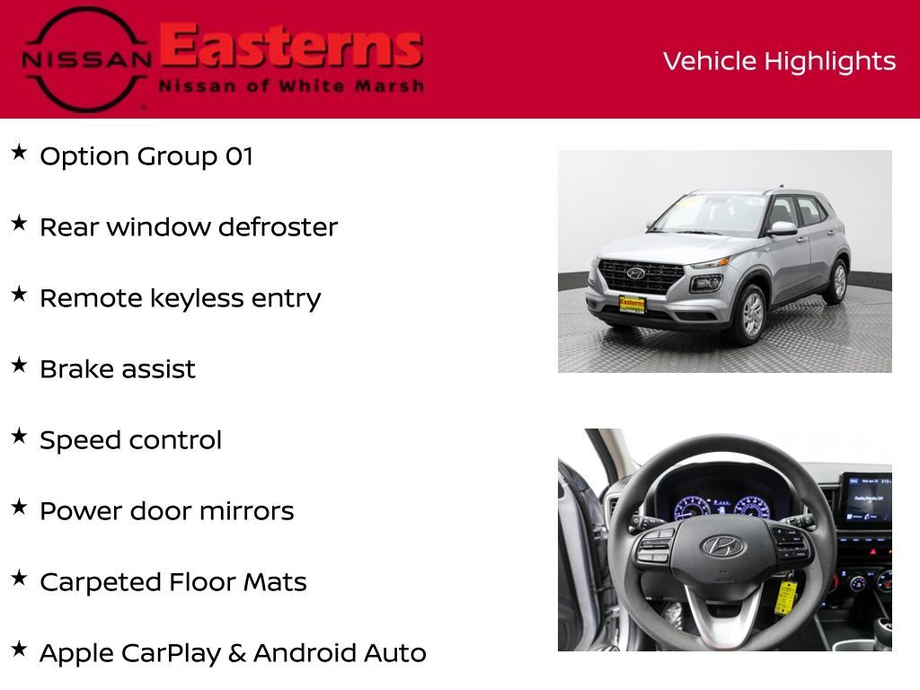 2022 Hyundai Venue SE White Marsh MD