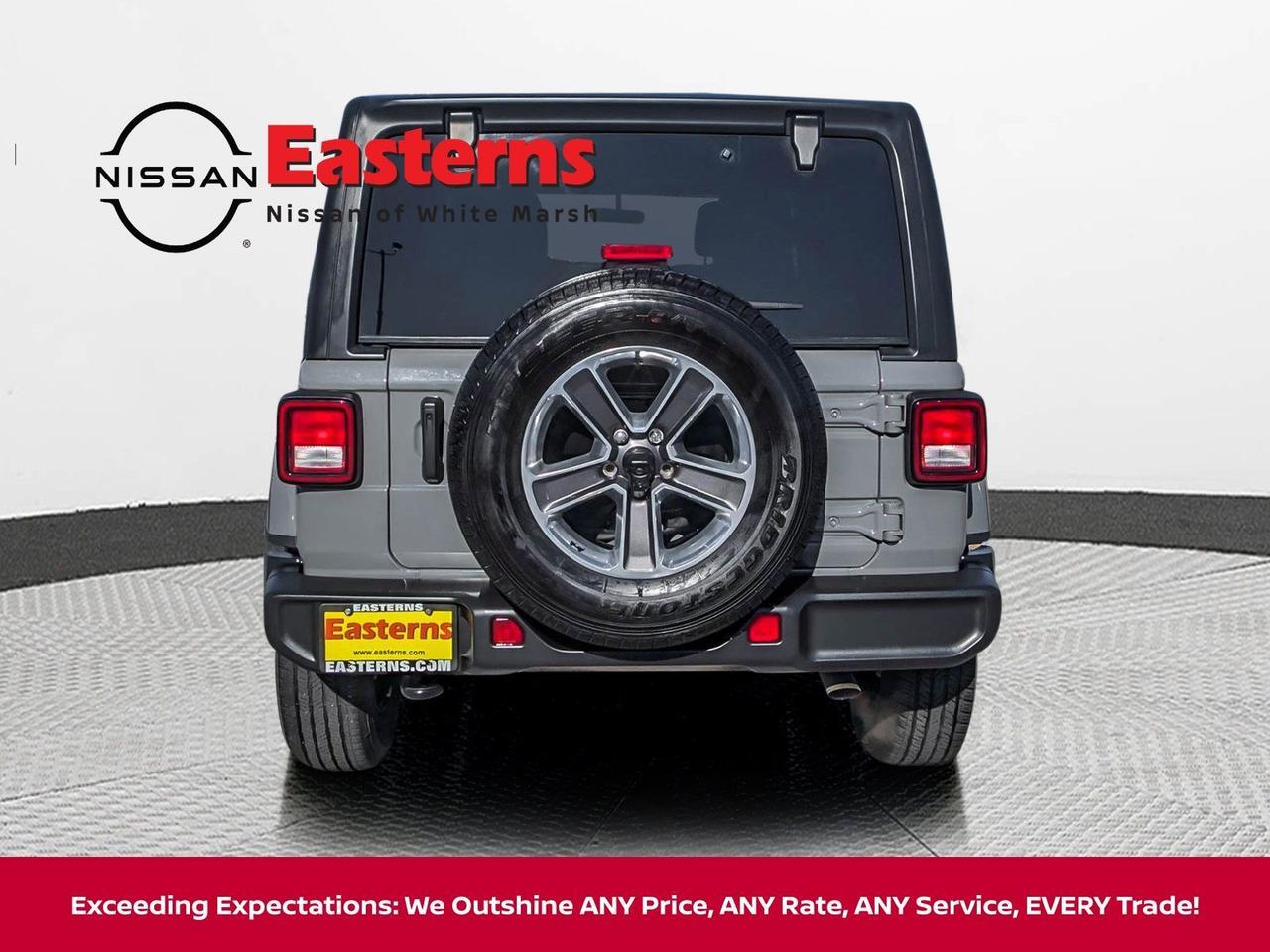 2022 Jeep Wrangler Unlimited Sahara White Marsh MD