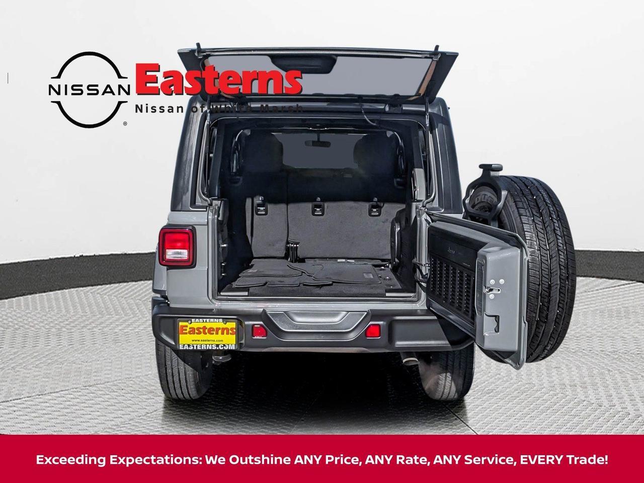 2022 Jeep Wrangler Unlimited Sahara White Marsh MD