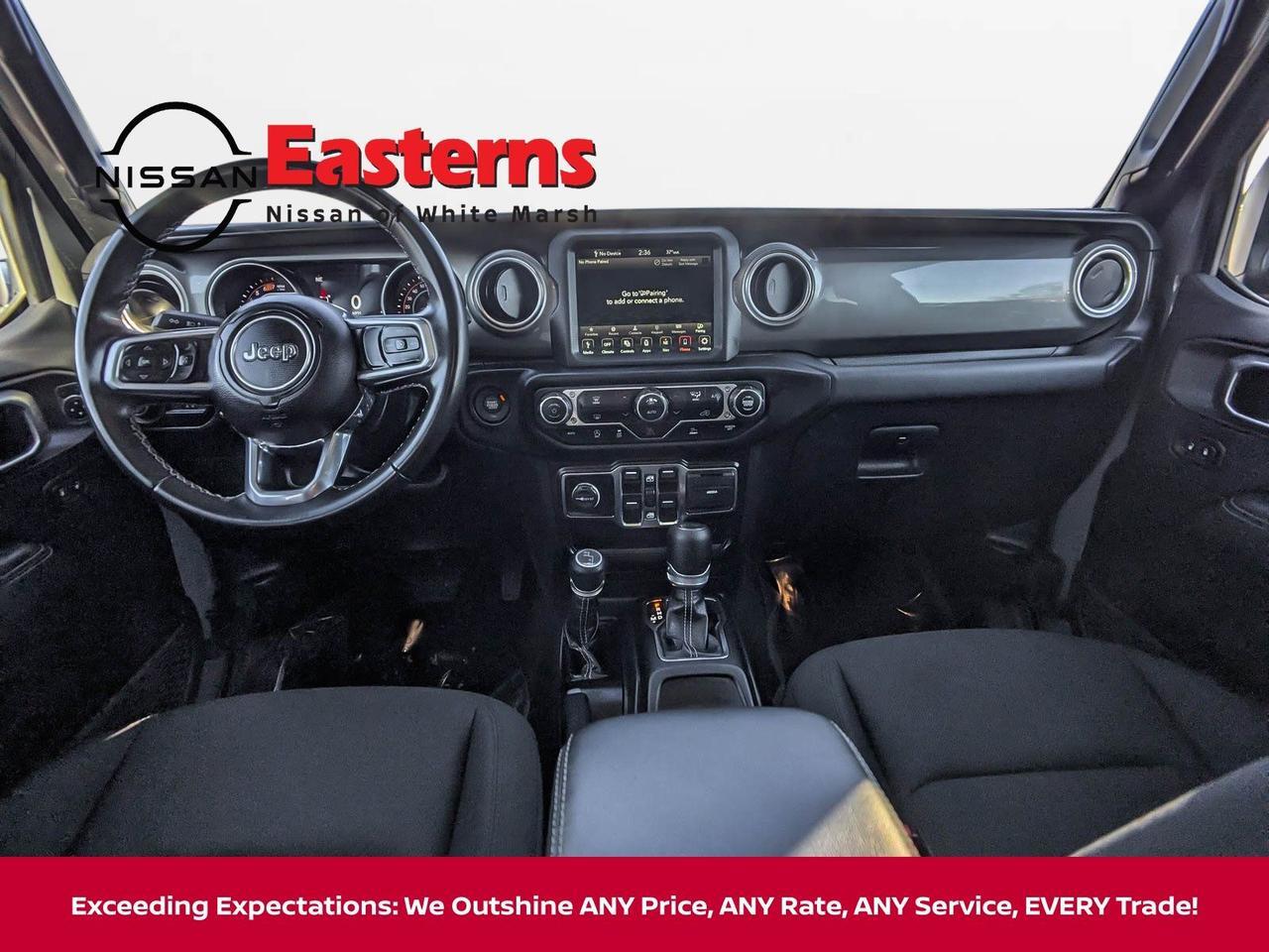 2022 Jeep Wrangler Unlimited Sahara White Marsh MD