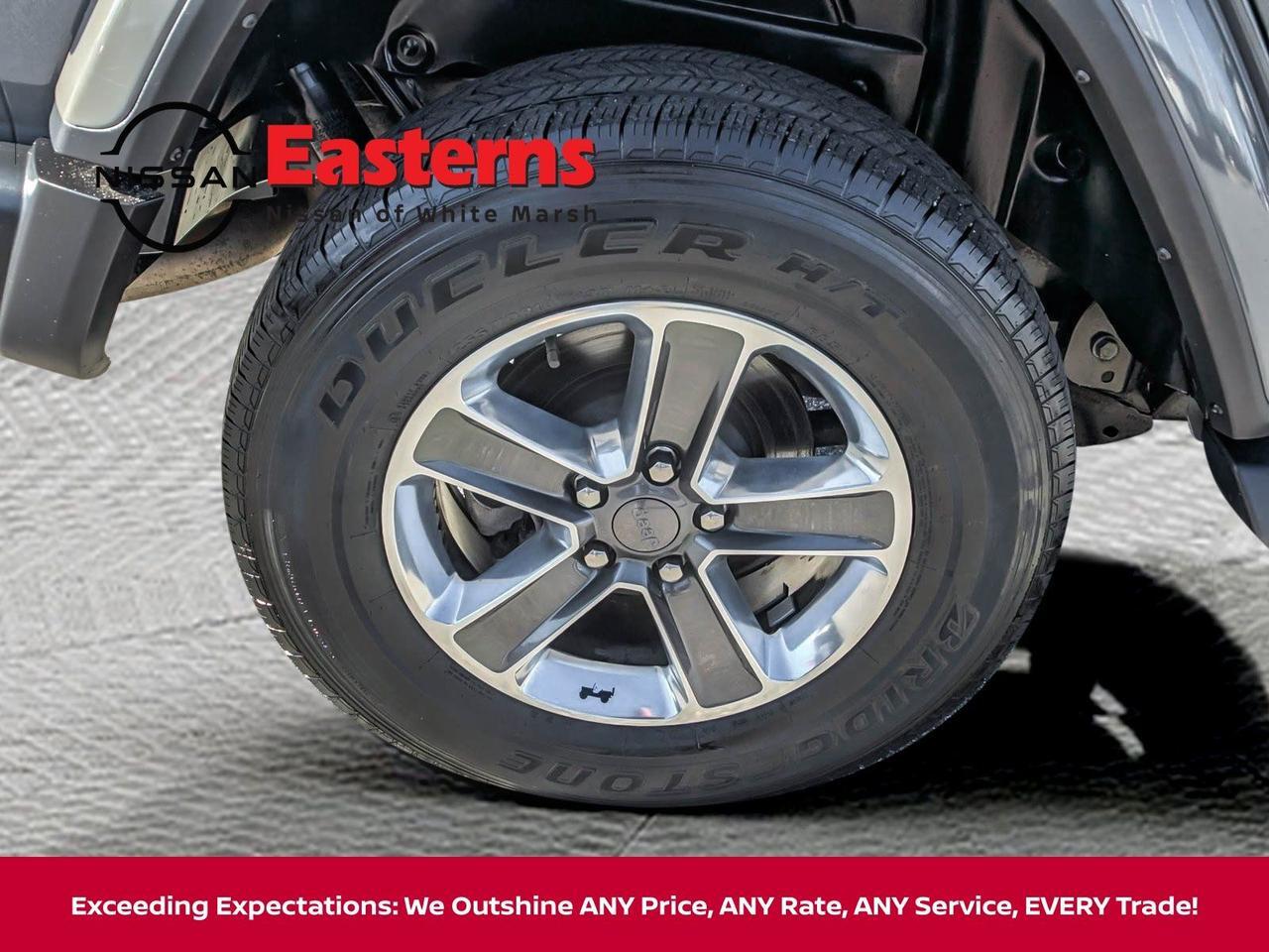 2022 Jeep Wrangler Unlimited Sahara White Marsh MD