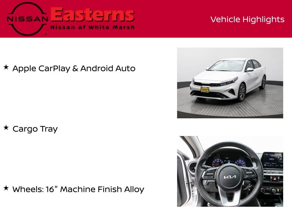 2022 Kia Forte LXS White Marsh MD