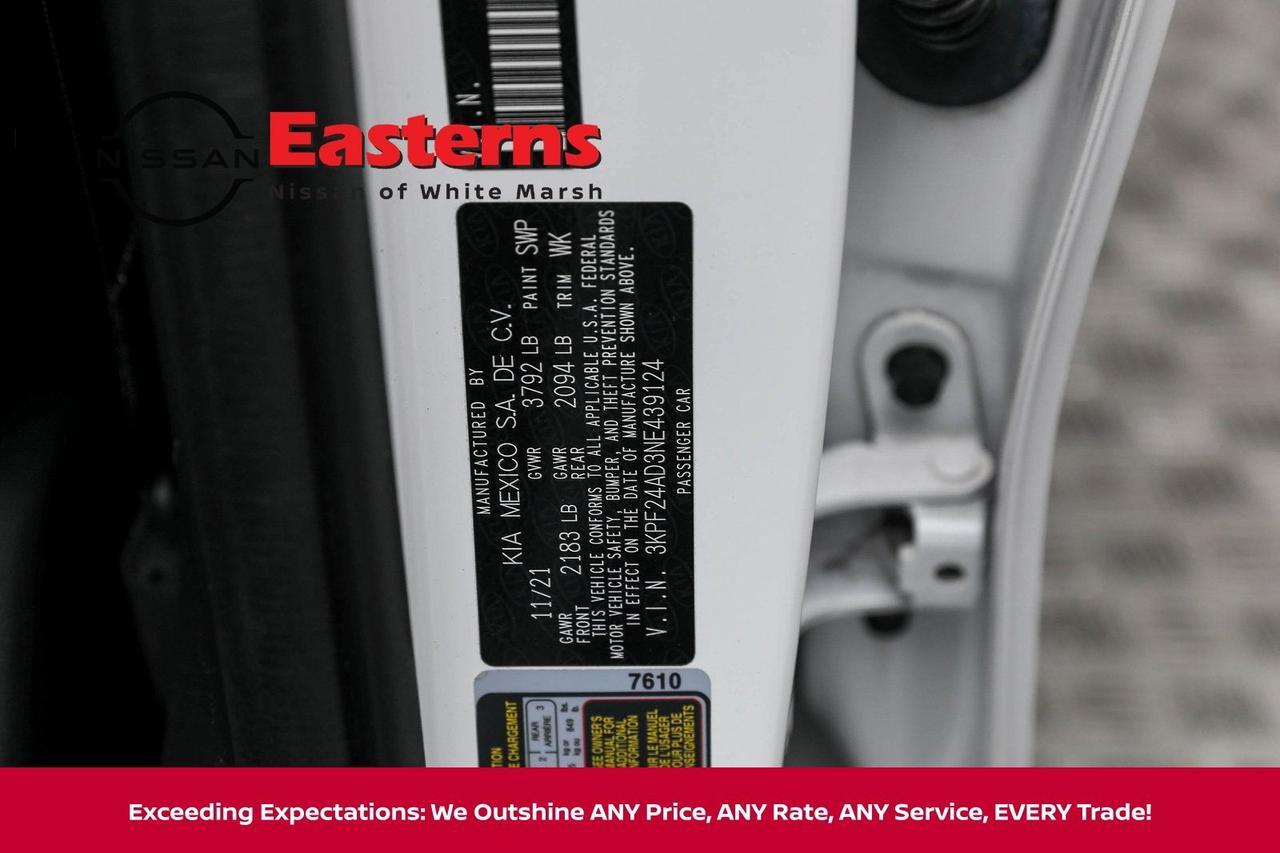 2022 Kia Forte LXS White Marsh MD