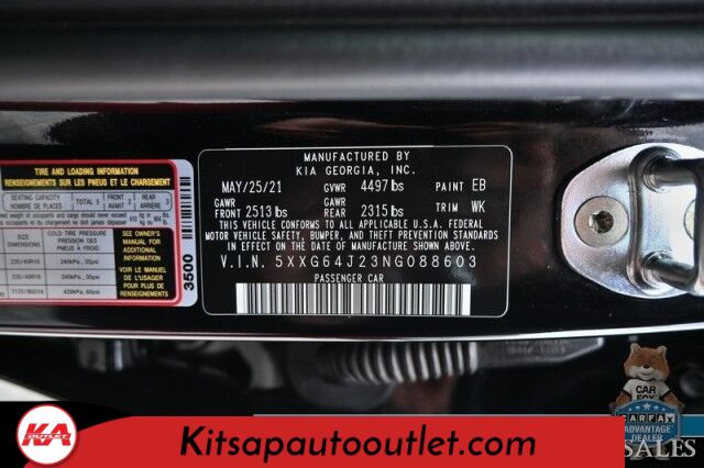 2022 Kia K5 GT-LINE / AWD / AutoStart / Power & Heated Leather Trimmed Seats / Navigation / Lane Departure & Blind Spot Alert / Apple CarPlay & Android Auto / Back Up Camera / Keyless Entry & Start / 33 MPG Banglore