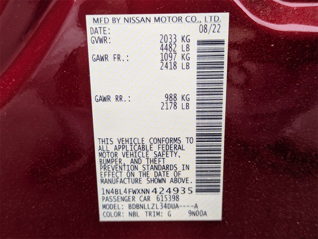 2022 Nissan Altima 2.5 Platinum Kennesaw GA