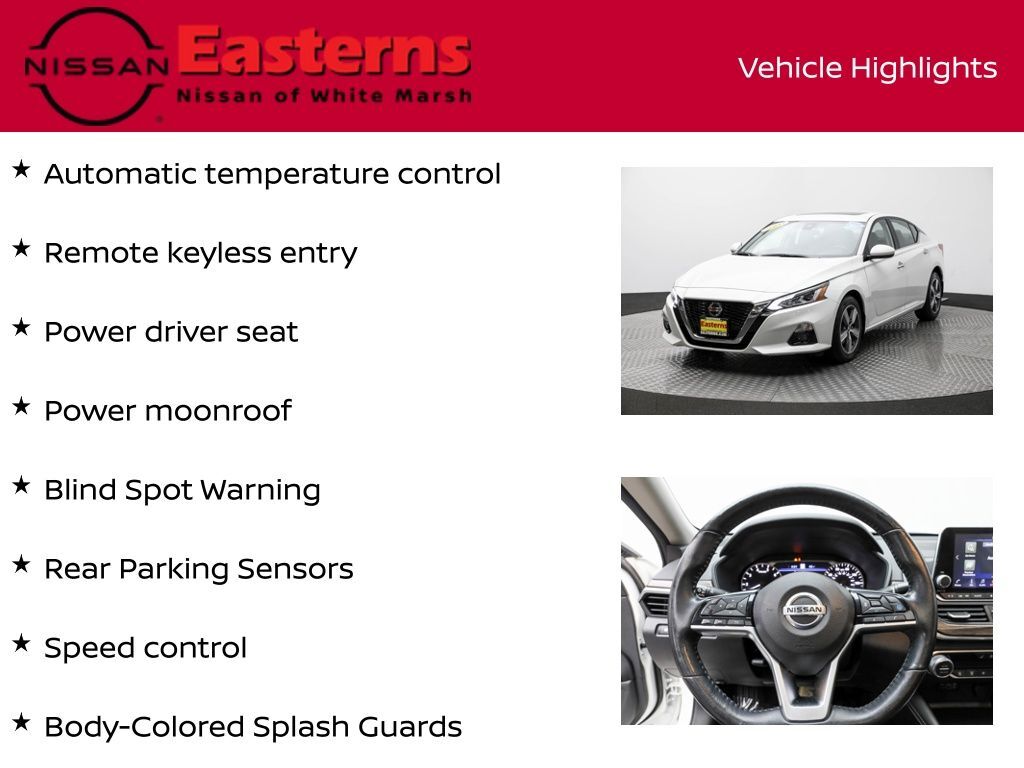 2022 Nissan Altima 2.5 SL White Marsh MD