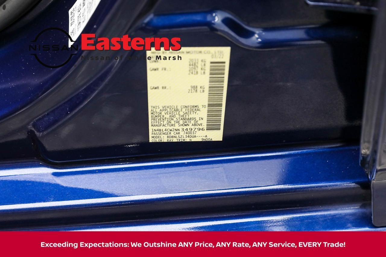 2022 Nissan Altima 2.5 SR White Marsh MD