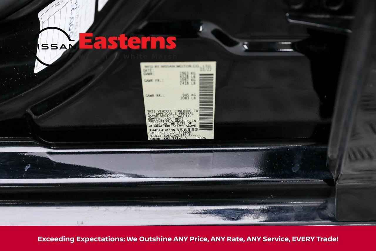 2022 Nissan Altima 2.5 SV White Marsh MD