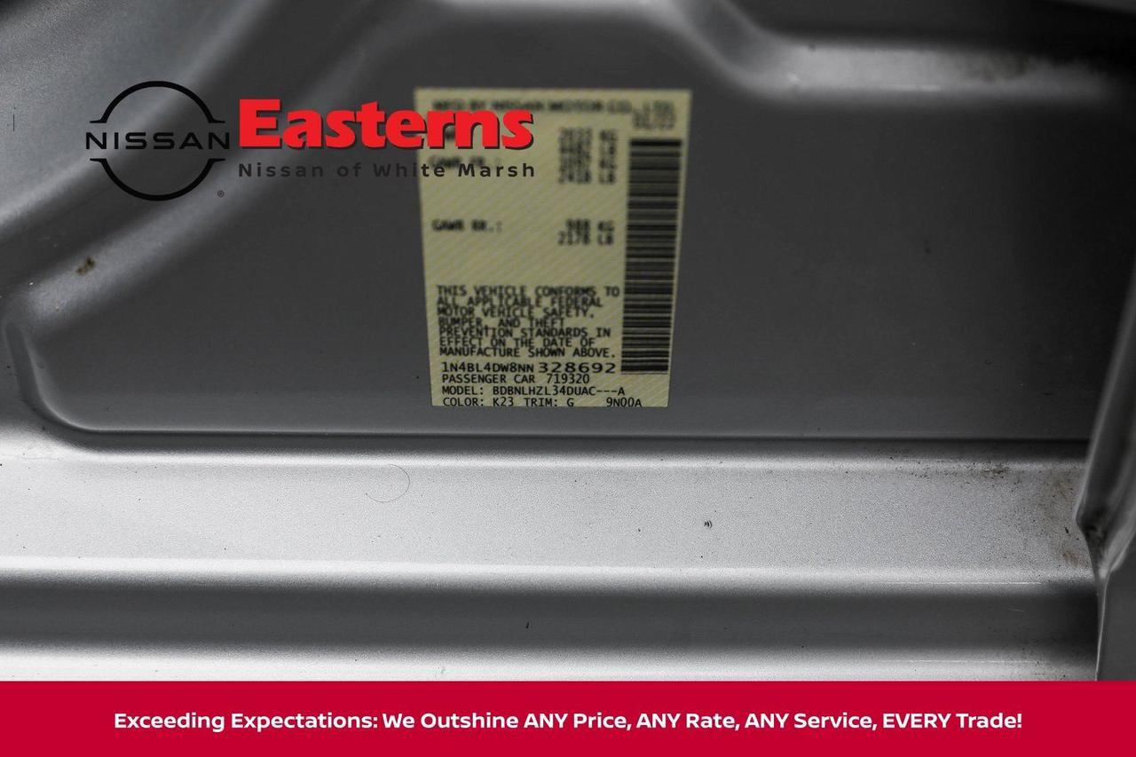 2022 Nissan Altima 2.5 SV White Marsh MD