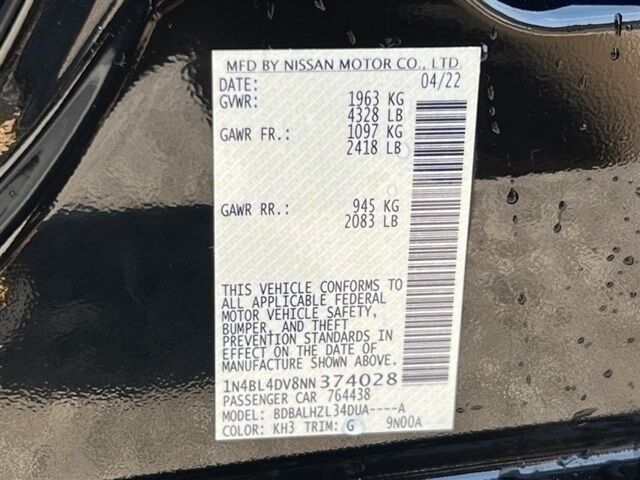 2022 Nissan Altima 2.5 SV Waldorf MD