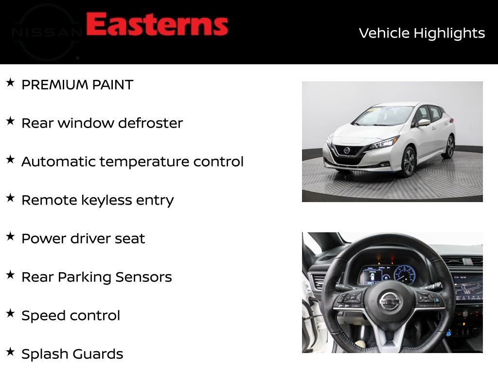 2022 Nissan Leaf SV Plus White Marsh MD