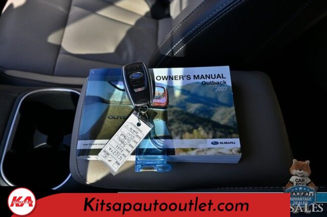 2022 Subaru Outback Limited / AWD / Eye Sight Pkg / Heated Leather Front & Rear Seats / Heated Steering / NAV / Sunroof / Harman Kardon Speakers / Adaptive Cruise & Blind Spot / Apple CarPlay & Android Auto / Tow Pkg / 33 MPG Banglore