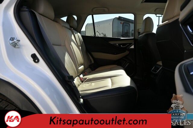 2022 Subaru Outback Limited / AWD / Eye Sight Pkg / Heated Leather Front & Rear Seats / Heated Steering / NAV / Sunroof / Harman Kardon Speakers / Adaptive Cruise & Blind Spot / Apple CarPlay & Android Auto / Tow Pkg / 33 MPG Banglore