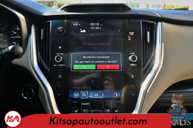 2022 Subaru Outback Limited / AWD / Eye Sight Pkg / Heated Leather Front & Rear Seats / Heated Steering / NAV / Sunroof / Harman Kardon Speakers / Adaptive Cruise & Blind Spot / Apple CarPlay & Android Auto / Tow Pkg / 33 MPG Banglore