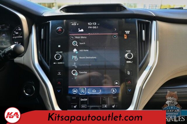 2022 Subaru Outback Limited / AWD / Eye Sight Pkg / Heated Leather Front & Rear Seats / Heated Steering / NAV / Sunroof / Harman Kardon Speakers / Adaptive Cruise & Blind Spot / Apple CarPlay & Android Auto / Tow Pkg / 33 MPG Banglore
