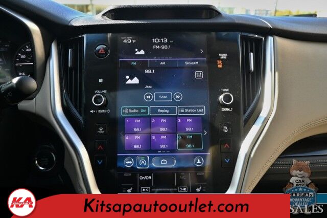 2022 Subaru Outback Limited / AWD / Eye Sight Pkg / Heated Leather Front & Rear Seats / Heated Steering / NAV / Sunroof / Harman Kardon Speakers / Adaptive Cruise & Blind Spot / Apple CarPlay & Android Auto / Tow Pkg / 33 MPG Banglore