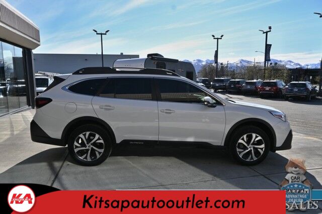 2022 Subaru Outback Limited / AWD / Eye Sight Pkg / Heated Leather Front & Rear Seats / Heated Steering / NAV / Sunroof / Harman Kardon Speakers / Adaptive Cruise & Blind Spot / Apple CarPlay & Android Auto / Tow Pkg / 33 MPG Banglore