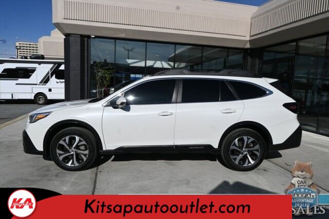 2022 Subaru Outback Limited / AWD / Eye Sight Pkg / Heated Leather Front & Rear Seats / Heated Steering / NAV / Sunroof / Harman Kardon Speakers / Adaptive Cruise & Blind Spot / Apple CarPlay & Android Auto / Tow Pkg / 33 MPG Banglore