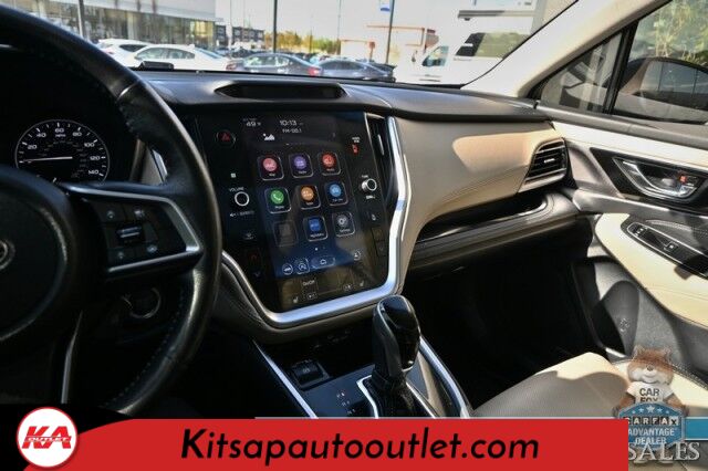 2022 Subaru Outback Limited / AWD / Eye Sight Pkg / Heated Leather Front & Rear Seats / Heated Steering / NAV / Sunroof / Harman Kardon Speakers / Adaptive Cruise & Blind Spot / Apple CarPlay & Android Auto / Tow Pkg / 33 MPG Banglore