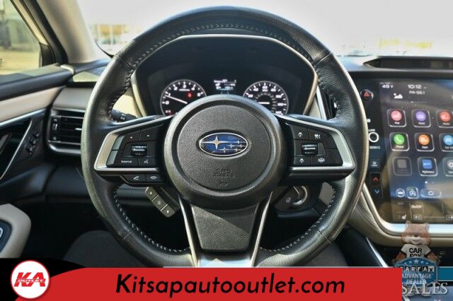 2022 Subaru Outback Limited / AWD / Eye Sight Pkg / Heated Leather Front & Rear Seats / Heated Steering / NAV / Sunroof / Harman Kardon Speakers / Adaptive Cruise & Blind Spot / Apple CarPlay & Android Auto / Tow Pkg / 33 MPG Banglore
