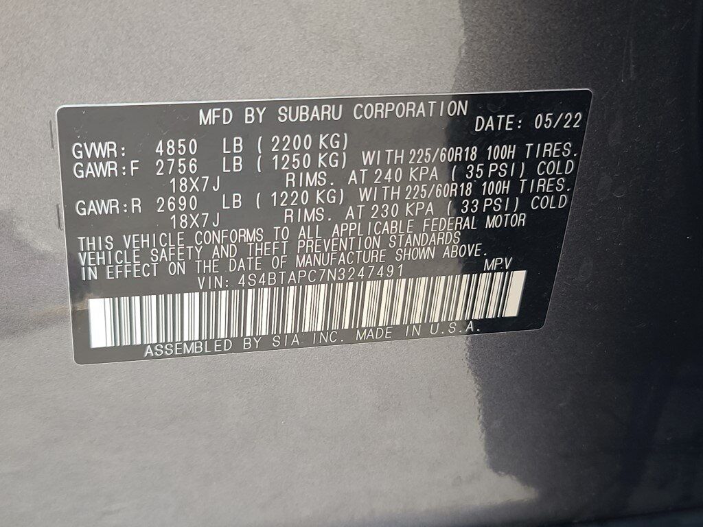 2022 Subaru Outback Touring Springfield VA