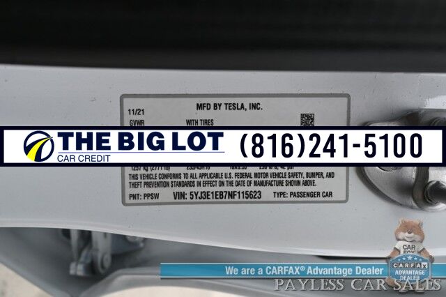 2022 Tesla Model 3 Long Range / AWD / Acceleration Boost Pkg / Front & Rear Heated Leather Seats / Heated Steering Wheel / NAV / Fixed Glass Roof / Lane Departure Alert / Bluetooth / Backup Camera / 358 Mile Range / 1-Owner Banglore