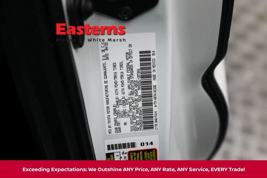 2022 Toyota Tacoma SR White Marsh MD