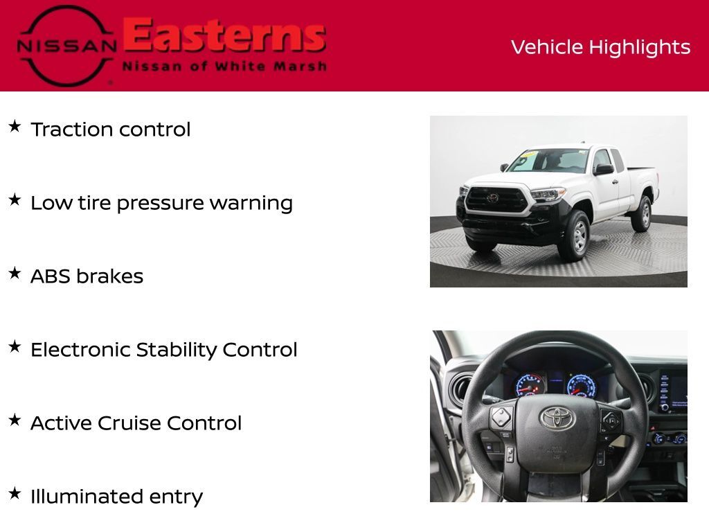 2022 Toyota Tacoma SR White Marsh MD