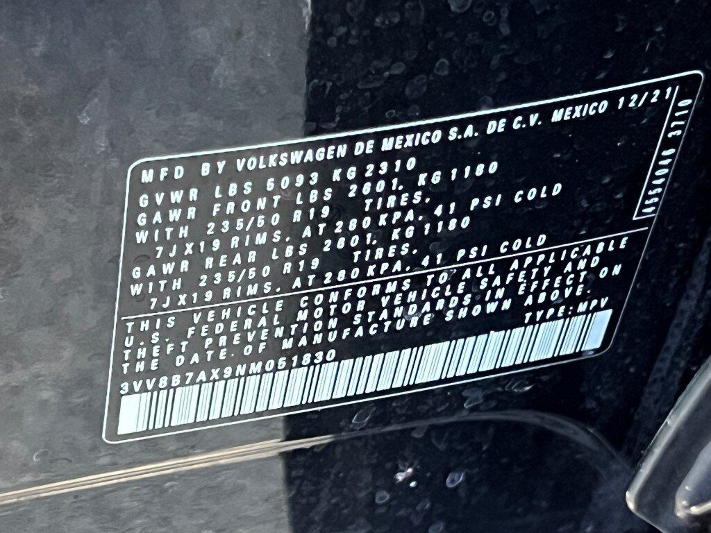 2022 Volkswagen Tiguan 2.0T SE R-Line Black Springfield VA