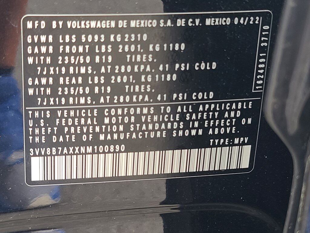 2022 Volkswagen Tiguan 2.0T SE R-Line Black Springfield VA