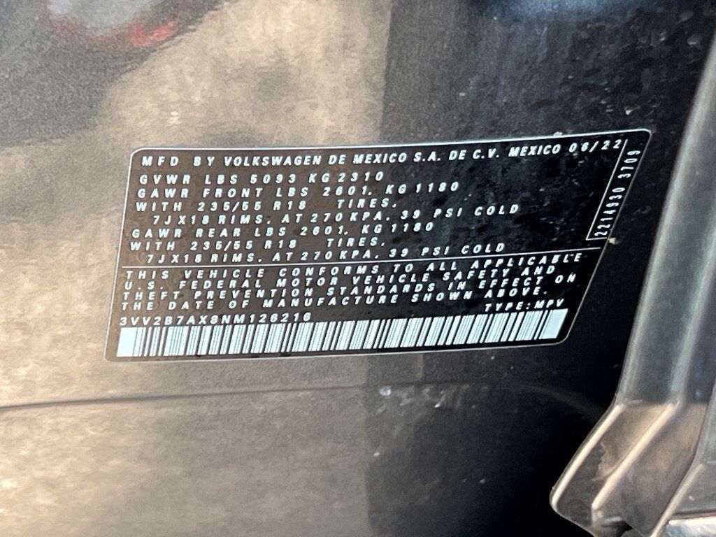 2022 Volkswagen Tiguan 2.0T SE Springfield VA