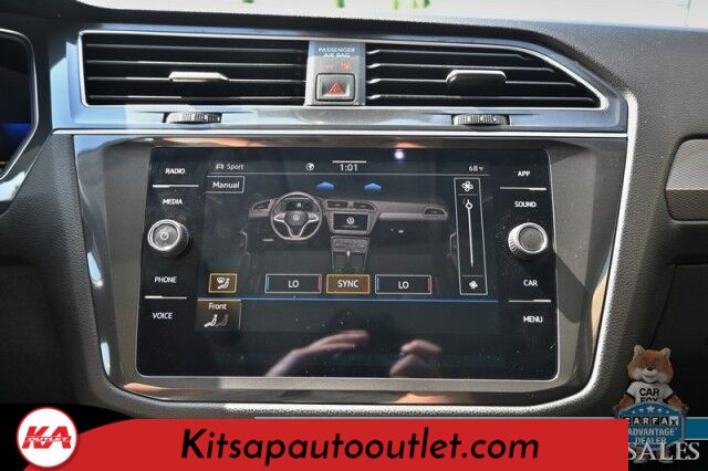 2022 Volkswagen Tiguan SE / AWD / Auto Start / Power & Heated Leather Seats / Panoramic Sunroof / Apple CarPlay & Android Auto / Back Up Camera / Power Liftgate / Keyless Entry & Start / 29 MPG / 1-Owner Banglore