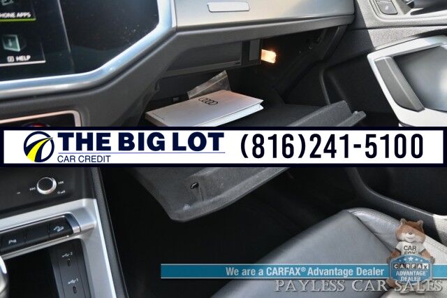 2023 Audi Q3 S Line Premium / AWD / Convenience Pkg / Power & Heated Leather Seats / Panoramic Sunroof / Lane Departure & Blind Spot Alert / Apple CarPlay & Android Auto / Backup Camera / Keyless Entry & Start / 1-Owner Banglore