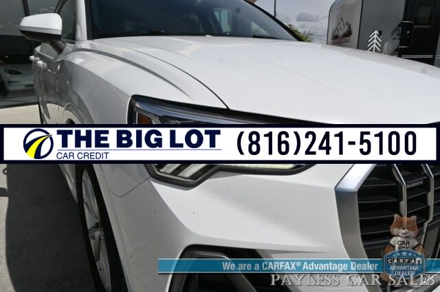 2023 Audi Q3 S Line Premium / AWD / Convenience Pkg / Power & Heated Leather Seats / Panoramic Sunroof / Lane Departure & Blind Spot Alert / Apple CarPlay & Android Auto / Backup Camera / Keyless Entry & Start / 1-Owner Banglore