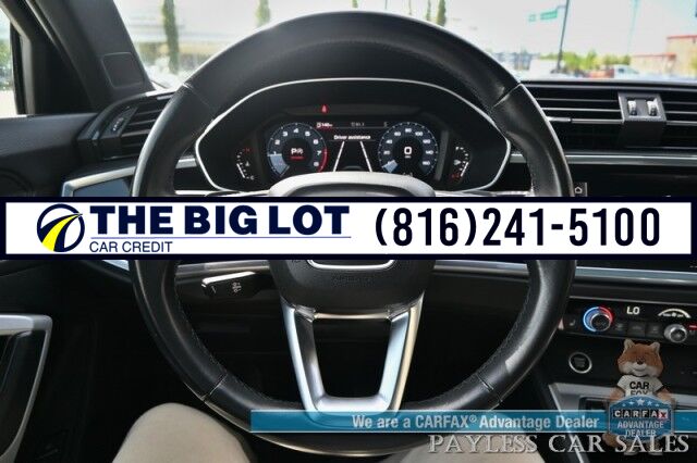 2023 Audi Q3 S Line Premium / AWD / Convenience Pkg / Power & Heated Leather Seats / Panoramic Sunroof / Lane Departure & Blind Spot Alert / Apple CarPlay & Android Auto / Backup Camera / Keyless Entry & Start / 1-Owner Banglore