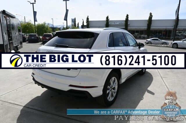 2023 Audi Q3 S Line Premium / AWD / Convenience Pkg / Power & Heated Leather Seats / Panoramic Sunroof / Lane Departure & Blind Spot Alert / Apple CarPlay & Android Auto / Backup Camera / Keyless Entry & Start / 1-Owner Banglore