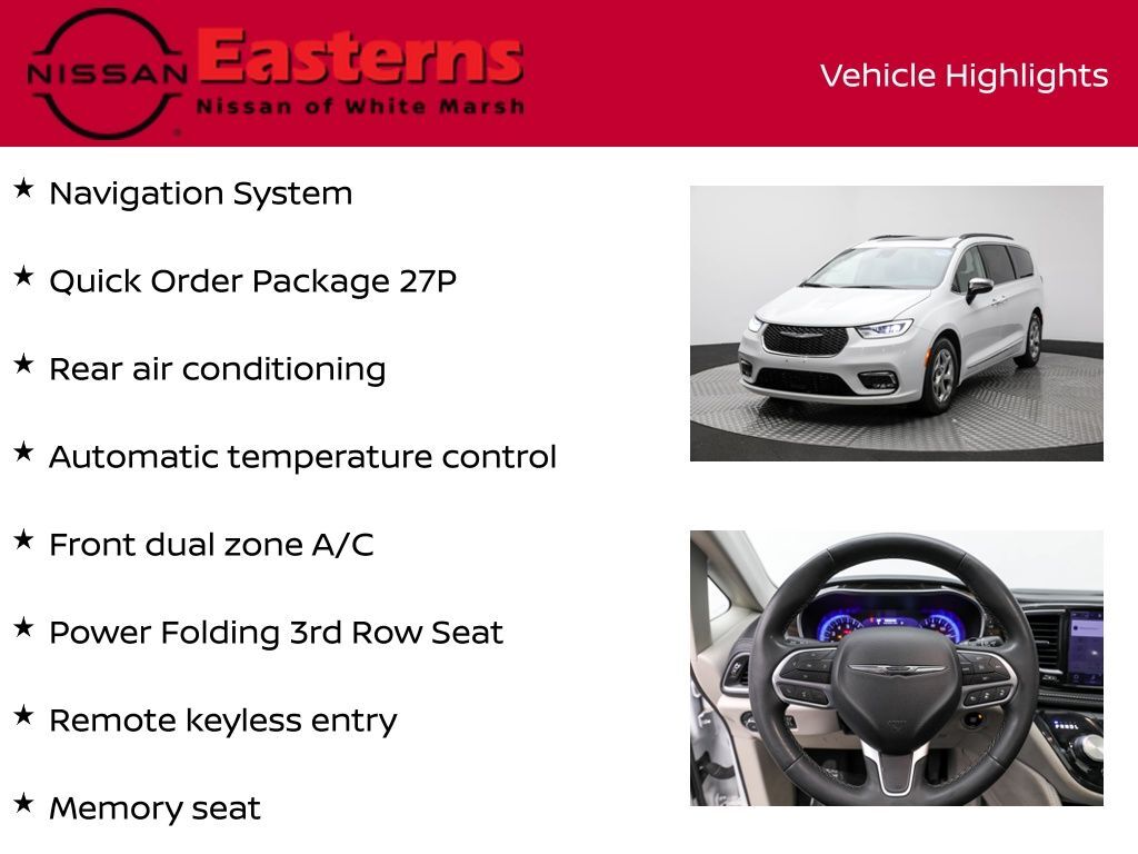2023 Chrysler Pacifica Limited White Marsh MD