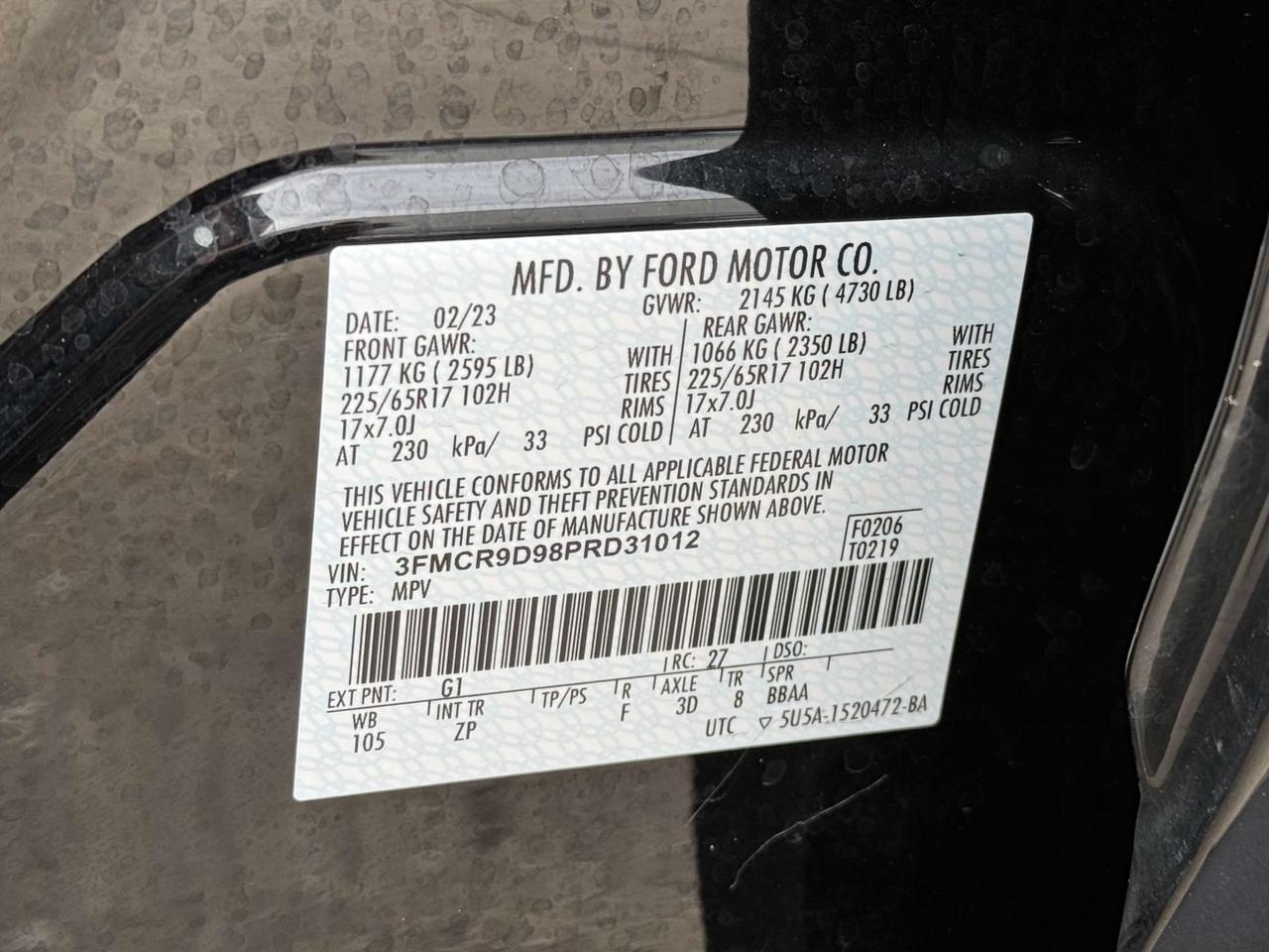 2023 Ford Bronco Sport Badlands Fredericksburg VA