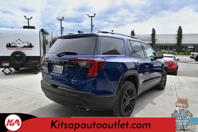 2023 GMC Acadia SLE / AWD / Elevation Edition / Driver Convenience & Trailering Pkg / Auto Start / Power & Heated Seats / Lane Departure & Blind Spot Alert / Rear Captain Chairs / 3rd Row / Seats 6 / Tow Pkg / Block Heater Banglore
