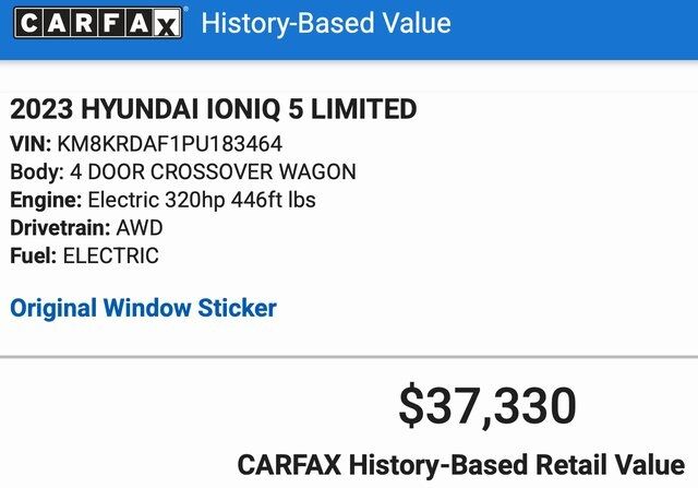 2023 Hyundai IONIQ 5 Limited Quincy MA