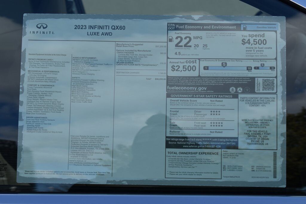 2023 INFINITI QX60 LUXE Vienna VA