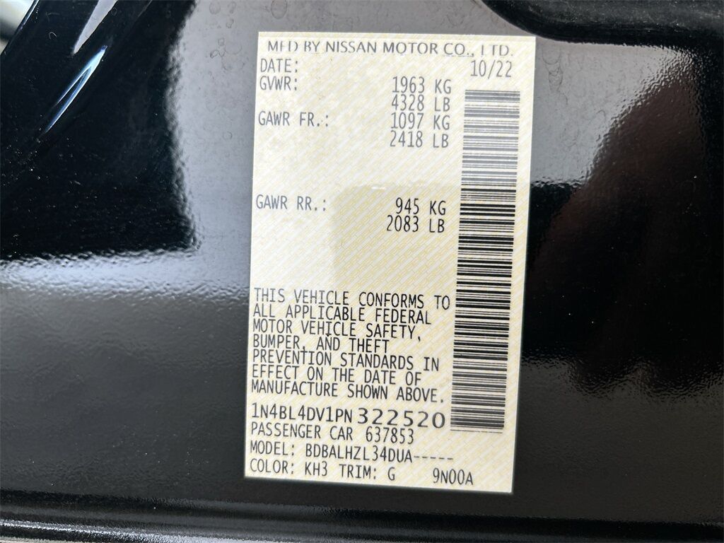 2023 Nissan Altima 2.5 SV Quincy MA