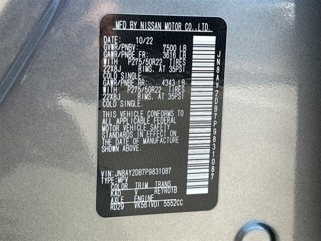 2023 Nissan Armada Platinum Waldorf MD