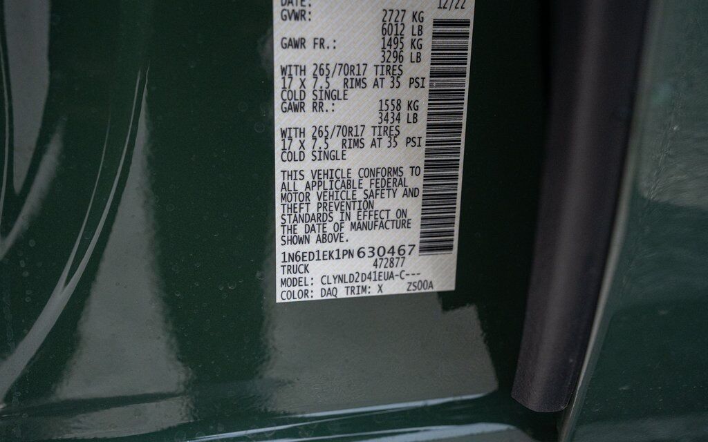 2023 Nissan Frontier PRO-4X White Marsh MD