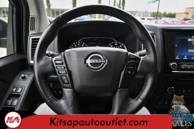 2023 Nissan Frontier SV / 4X4 / Convenience & Tech Pkg / Crew Cab / Auto Start / Heated Cloth Seats & Steering Wheel / Adaptive Cruise / Lane Depart & Blind Spot / Apple CarPlay & Android Auto / Back Up Cam / Bed Liner / Tow Pkg Banglore