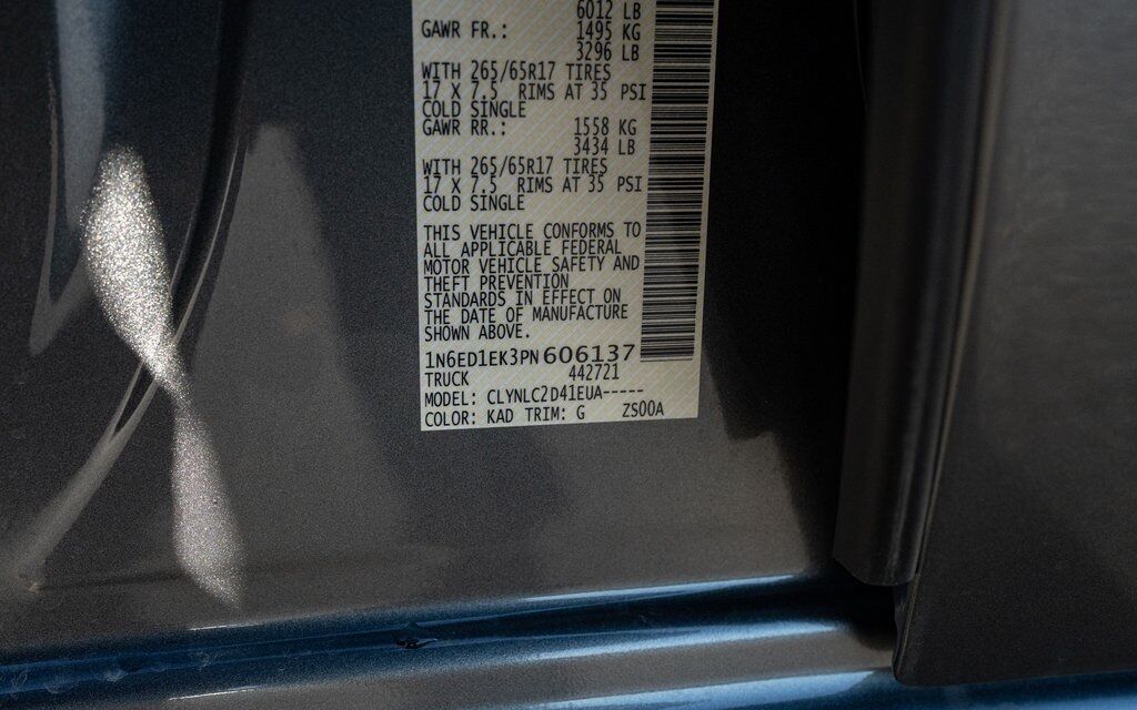 2023 Nissan Frontier SV White Marsh MD